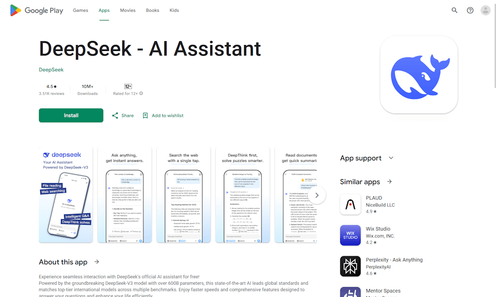 DeepSeek AI Assistant