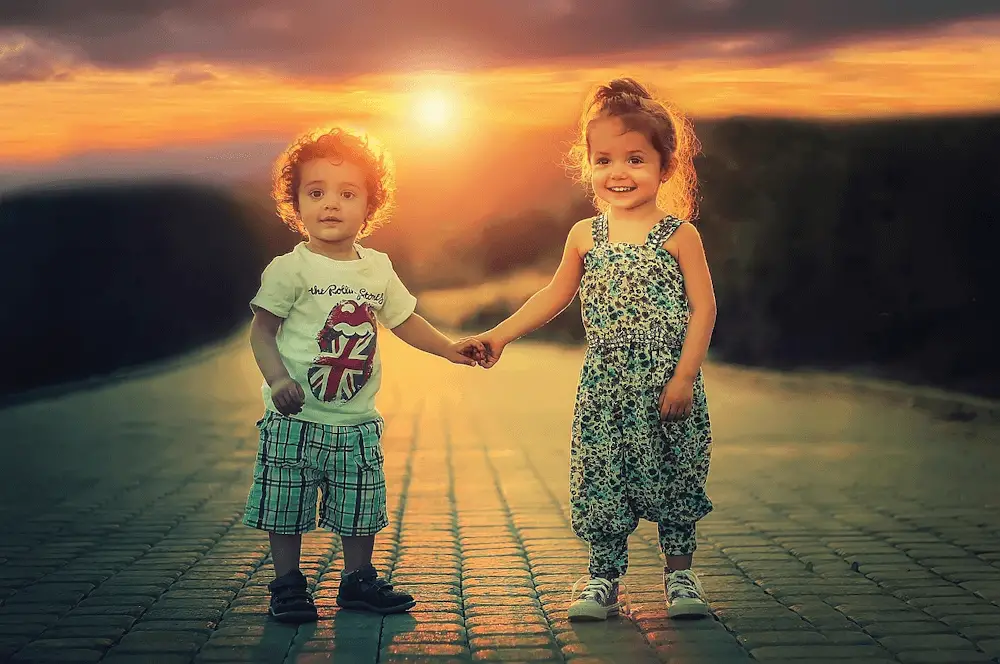 brother sister image